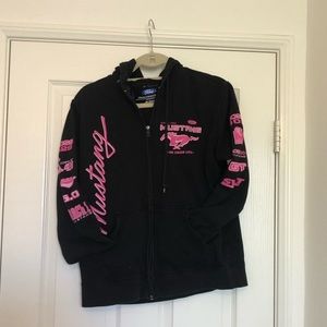 Ford Black & Pink zip up